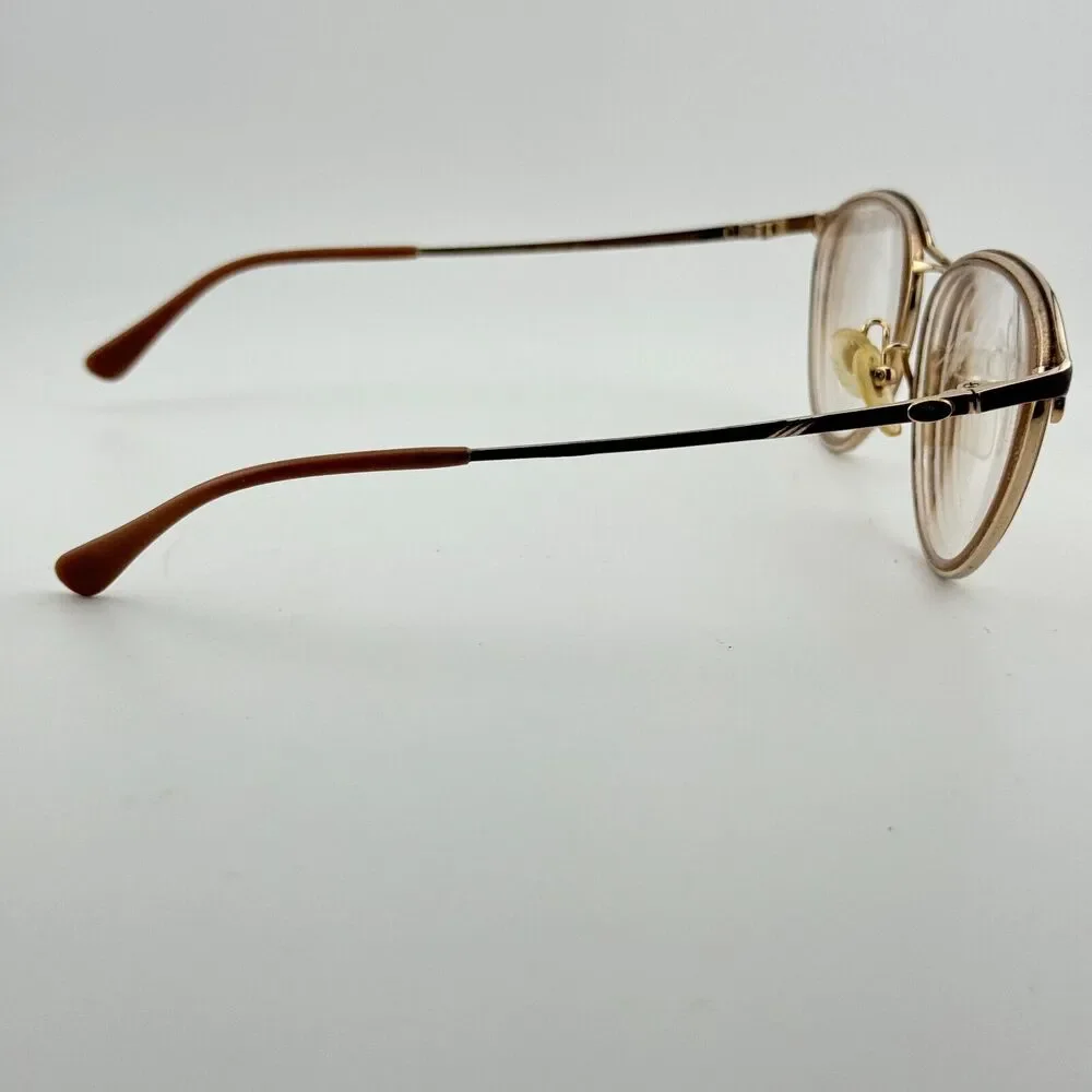 Longchamp Eyeglasses Frames LO-2048 gold Cat Eye‎ 56-14-135 H13332